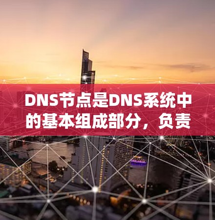DNS节点是DNS系统中的基本组成部分，负责管理和解析域名与IP地址的映射。以下是对DNS节点及其相关概念的详细总结