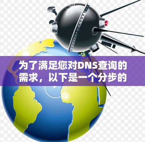 为了满足您对DNS查询的需求，以下是一个分步的指南，帮助您选择和使用适当的工具