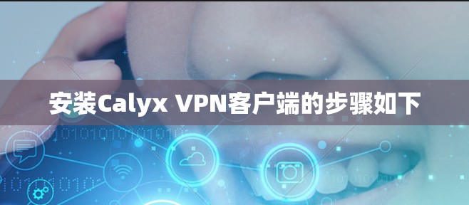 安装Calyx VPN客户端的步骤如下
